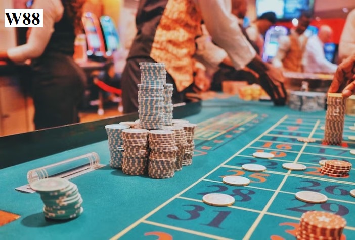 Sảnh Casino W88 đỉnh cao